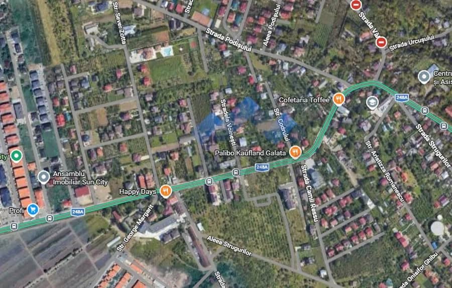 Galata-sos. Is-Voinesti, teren pretabil P+2E+M, rezidential si comercial — fotografie 1 din 1