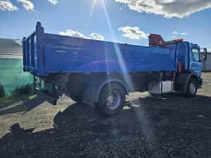 Mercedes Atego basculabil cu macara HDS 18 tone — miniatura 8