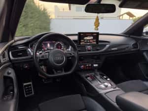 Audi RS6 Performance 4.0TFSI 605CP 2017 86000 km Inmatriculat RO — miniatura 7
