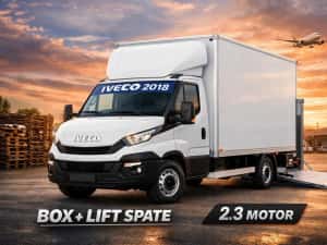 Iveco Daily 2018,cub ,lift