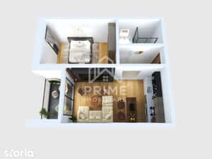 APARTAMENT 1 CAMERA, 40MP, ZONA LIDL CETATE ALBA IULIA — miniatura 5
