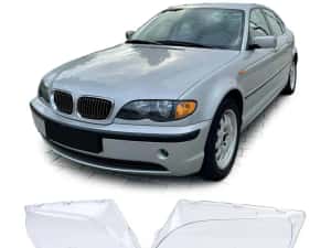 Sticla far sticle faruri BMW E46 FL sedan touring NOU