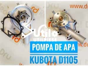 Pompa Apa Kubota D1105 V1505 D1005 V1305 + piese motor Kubota
