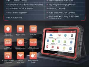 Launch X431 PROS ELITE 2026 Tester diagnoză auto profesional NOU Sigilat — miniatura 4