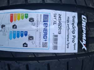 Anvelope noi vara Gripmax 245/40R19 275/35R19 — miniatura 9