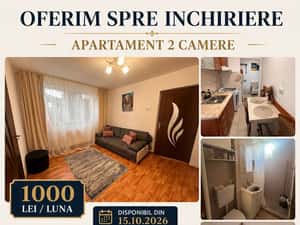 Apartament de închiriat pret 1000lei — miniatura 3