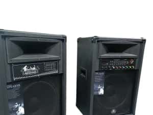 Boxe active Profesionale DS-2035 720W REALI!! Bluetooth 15 inch 88 dB — miniatura 1