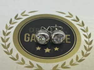 Cercei 18k 3.04g ( Galata B8201 ) Garantie 2 ani! — miniatura 2