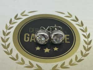 Cercei 18k 3.04g ( Galata B8201 ) Garantie 2 ani! — miniatura 10