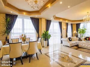 Penthouse extravagant,living spectaculos, semineu,terase generoase,Ava — miniatura 1