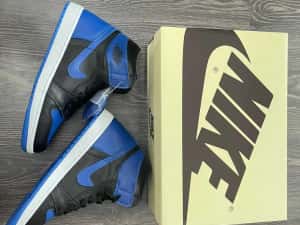 Jordan 1 Royal Blue Retro 36-45 (Verificare Colet) — miniatura 3