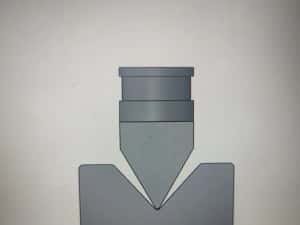 Abkant mic adaptare presa hidraulica indoit tabla — miniatura 4