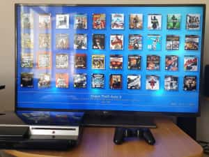 PS3 modat CFW 320 GB + 40 jocuri (GTA V, Red Dead, God of War, NFS) — miniatura 2
