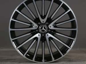 Jante Mercedes R21 S class W222 ML GLE GLC GLS W221 R Class GL W213 roti mercedes r21 W223 W221 Roti AMG 21 — miniatura 2