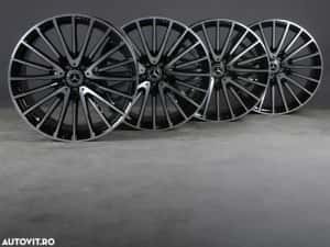 Jante Mercedes R21 S class W222 ML GLE GLC GLS W221 R Class GL W213 roti mercedes r21 W223 W221 Roti AMG 21 — miniatura 9