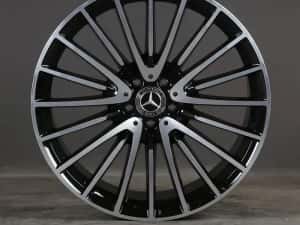 Jante Mercedes R21 S class W222 ML GLE GLC GLS W221 R Class GL W213 roti mercedes r21 W223 W221 Roti AMG 21 — miniatura 10
