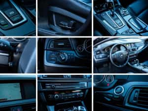 Bmw 520-aut- scaune electrice -memorii-navi - senzori parcare -jante — miniatura 8