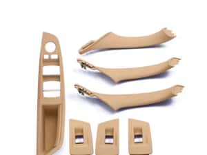 Manere interior fata usa Bmw Seria 5 F10 F11 negru maro crem bej brown — miniatura 5