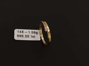 Inel dama Aur 14K 1,56 gr — miniatura 3