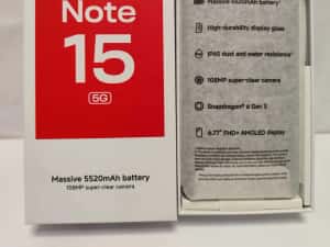 (AG35 B.35031)Telefon Xiaomi  Redmi Note 15 5G-750 Lei Garantie 2 Ani! — miniatura 7