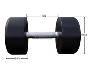 Ganteră rotundă fixă 20Kg — miniatura 8