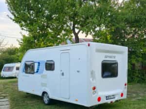 Rulota 2012 (2 zone) 1268 Kg, Off Camping, Boiler Gaz, Baterie 12v, Dus, Swift Sprite Foarte usoara — miniatura 3