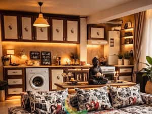 Apartament de inchiriat Stil Autentic - Centrala Termica si Curte — miniatura 3