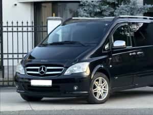 Mercedes Vito Viano 8+1 Locuri* Extra Lung 2 Usi Culisante an 2012 — miniatura 2