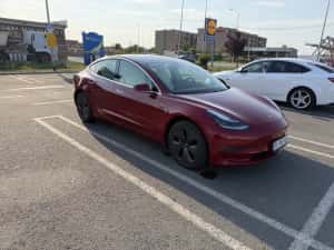 Tesla Model 3 long range 2019 interior alb premium — miniatura 3
