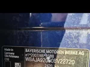 Portbagaj, stopuri/triple luneta bmw g30 — miniatura 7