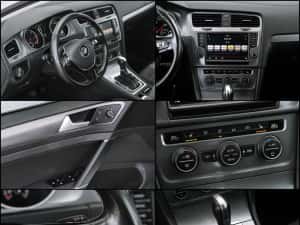 Vw golf VII 2.0 diesel euro 6 150 cp 2015 cutie dsg xenon navi — miniatura 8