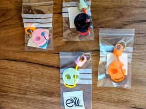 Accesorii (set cadou) pentru Kendama: ață, breloc, port-kendama (husă) — miniatura 5