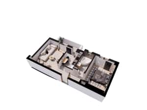 Comision 0! 2 Camere, Decomandat, 49mp, Pacurari - Kaufland — miniatura 5