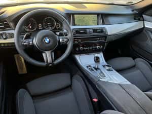 BMW F10// M PACHET // 520D / Facelift/ 3 Butoane/ Distronic/Head Up/ Ceasuri Digitale/ Alcantara — miniatura 5