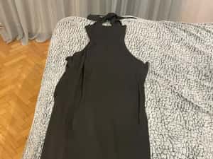 Rochie neagra seara lunga Missap,mar 44,neagra,cu eticheta — miniatura 3