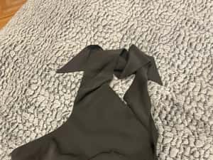 Rochie neagra seara lunga Missap,mar 44,neagra,cu eticheta — miniatura 4