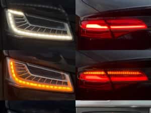 Audi A8 ( Long - Exclusive )” Night Vision/Head Up Display/SoftClose/Camere360/Matrix/Perne/Bose/Padele/Ventilație/Masaje/Distronic,Lane,Side Assist — miniatura 4
