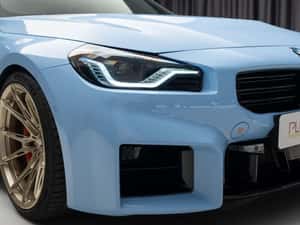 BMW M2 2024, 40.400 km, 459 cp, Sport Coupe, Albastru — miniatura 3