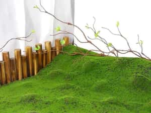 Covor panou verde aspect natural muschi 1mx1m — miniatura 7
