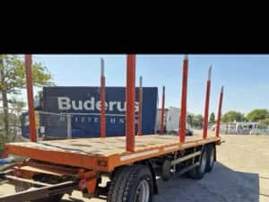 Camion forestier   Volvo FH16  si Remorca Schwartzmuller 3 axe — miniatura 5