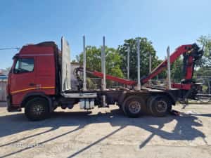 Camion forestier   Volvo FH16  si Remorca Schwartzmuller 3 axe — miniatura 7