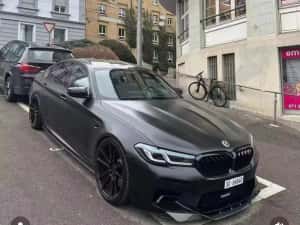 Lip Prelungire Buza bara fata BMW F90 M5 lci facelift — miniatura 6