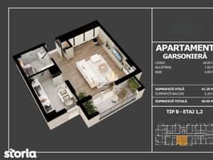 Garsoniera noua de vanzare, imobil boutique, lift, Sos.Oltenitei — miniatura 6