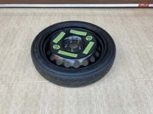 Roata Rezerva Slim Audi R19 5x112 - Continental T125/70R19 — miniatura 3