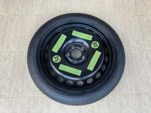 Roata Rezerva Slim Audi R19 5x112 - Continental T125/70R19 — miniatura 10