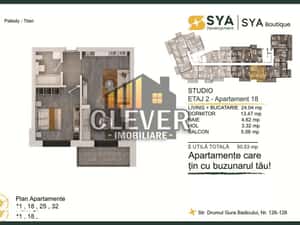 Apartament 2 camere Pallady,  51 mp, Comision 0% — miniatura 3
