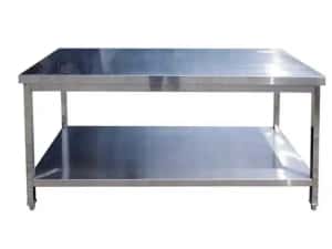 Mese inox cu polita cu rebord si fara ,factura ,transport gratuit — miniatura 3