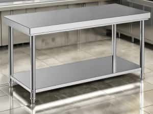 Mese inox cu polita cu rebord si fara ,factura ,transport gratuit — miniatura 6
