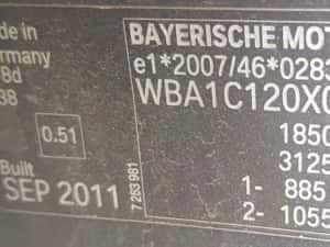 Dezmembrez BMW F20 118d Turbina ECU Trager Bara Usa Capota Haion Cutie viteze GS6-45DZ BMW F20 motor N47D20C — miniatura 6