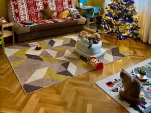 Apartament 3 camere decomandat Dambovita vedere pe doua parti etaj 3 amenajat centrala proprie — miniatura 4